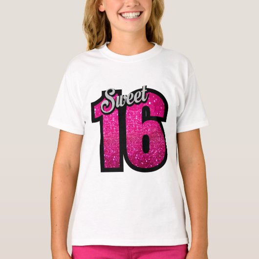 甘い16誕生日Tシャツ Tシャツ (正面)