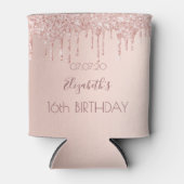 甘い16赤面バラ金ゴールドドライブ名 缶クーラー (正面)