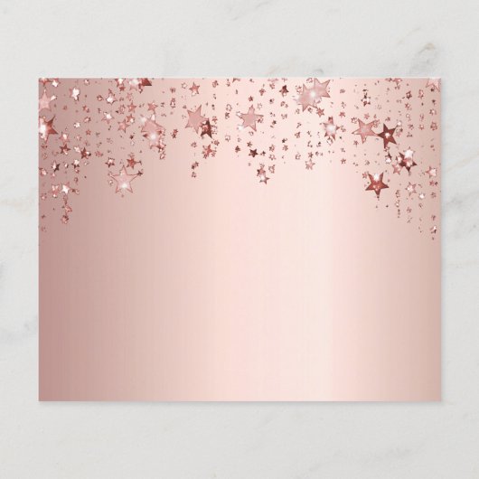 甘い16赤面バラ金ゴールド予算の保存日付 チラシ (裏面)