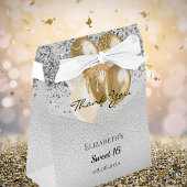 甘い16銀金ゴールドバルーン感謝していあなた フェイバーボックス