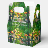 甘い16魅惑的な森のウサギカエルのキノコ フェイバーボックス (オープン)