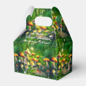 甘い16魅惑的な森のウサギカエルのキノコ フェイバーボックス (正面サイド)