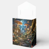 甘い16魅惑的な森の妖精コテージキノコ フェイバーボックス (オープン)