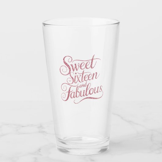 甘い16 タンブラーグラス (正面)