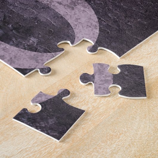 甘い16 | ピンクウォーターの色とフェイクグリッターパーティー ジグソーパズル (側面)