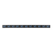 甘い16 | ブルーウォーターの色とフェイクグリッターパーティー サテンリボン (正面)