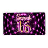 甘い16 ラベル (正面)