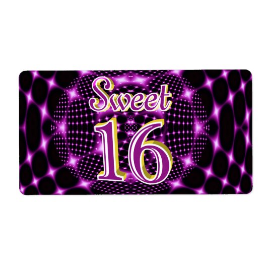 甘い16 ラベル (正面)