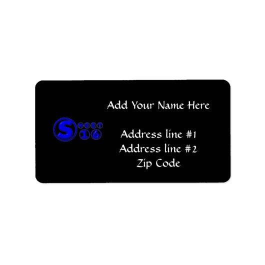 甘い16 ラベル (正面)