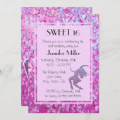 甘い16 |体操とダンス 招待状 (正面/裏面)