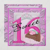 甘い16 招待状 (正面/裏面)