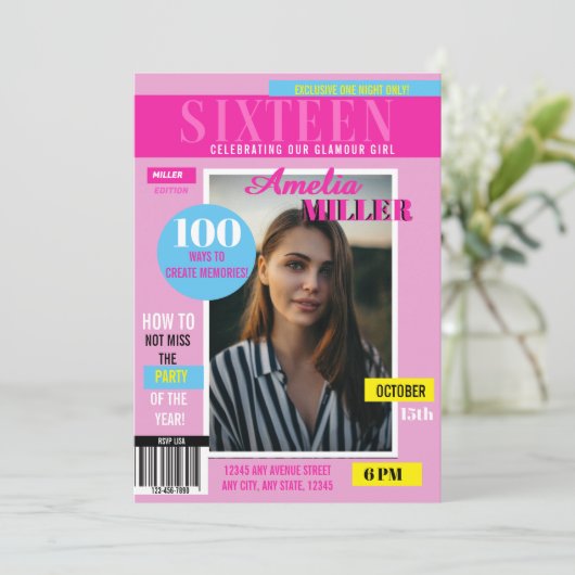 甘い16 |雑誌 招待状 (スタンド正面)