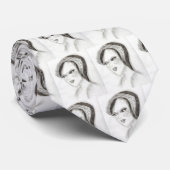 甘い1930sフラッパースケッチ ネクタイ (ロール)