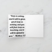 甘い2枚、文字付き、4インチx 5.6インチカード カード (内部)