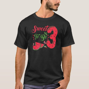 甘い3rdスイカ誕生日ファミリーP Tシャツ