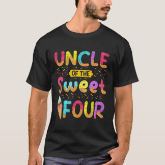 甘い4番目のアイスクリームピーの叔父 Tシャツ