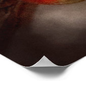 甘い – カップケーキ – 赤いビロードのカップケーキ ポスター (角)