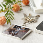 甘い「キッド」(ベビーヤギ)キーチェーン キーホルダー (側面)