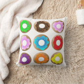 甘い! ドーナツ! クッション (ブランケット)