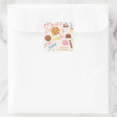 甘い…子供の誕生日 スクエアシール (バッグ)
