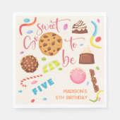 甘い…子供の誕生日 スタンダードランチョンナプキン (正面)