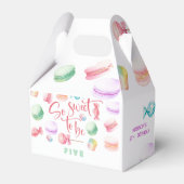 甘い…子供の誕生日 フェイバーボックス (正面サイド)