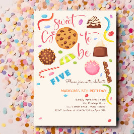 甘い…子供の誕生日 招待状