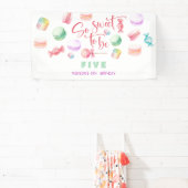 甘い…子供の誕生日 横断幕 (インサイチュ)