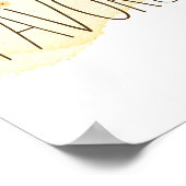 甘い（昆虫）マルハナバチマママビーベイビーシャワーの好意 ポスター (角)