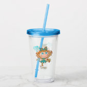 甘い《星座》乙女座子 アクリルタンブラー (裏面)