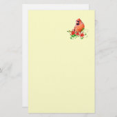 甘い（鳥）ショウジョウコウカンチョウ 便箋 (正面/裏面)
