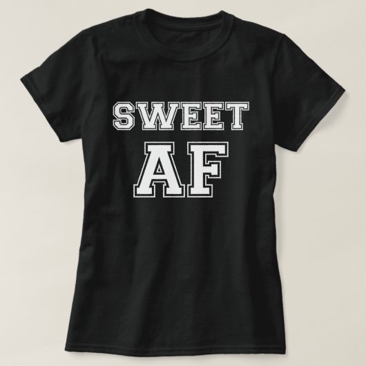 甘いAF Tシャツ (デザイン正面)