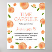 甘いAs A Peach誕生日タイムカプセルポスター ポスター (正面)