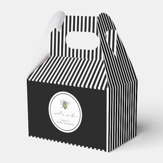 甘いAs Can Bee Baby Shower Fever Box フェイバーボックス (正面サイド)