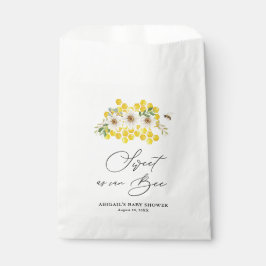 甘いAs Can Bee, Honey Bee & Honey Baby Shower フェイバーバッグ