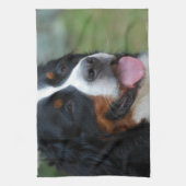 甘いBerneseの台所タオル キッチンタオル (縦)