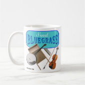 甘いBLUEGRASS、甘いBLUEGRASS コーヒーマグカップ (左)