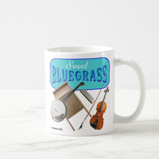 甘いBLUEGRASS、甘いBLUEGRASS コーヒーマグカップ (右)