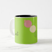 甘いdelcious mochiのマグ ツートーンマグカップ (正面左)