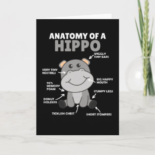 甘いHippo文の解剖学Hippo カード