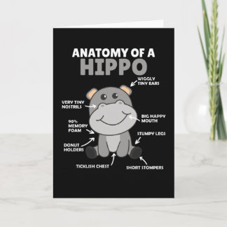 甘いHippo文の解剖学Hippo カード
