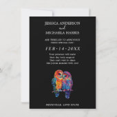 🌈甘いLGBTQ永遠のユニティ結婚ズ セーブザデート (裏面)