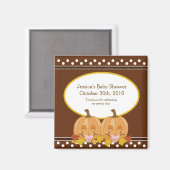 甘いLilカボチャ赤ちゃんシャワーマグネットの好意 マグネット (正面/裏面)