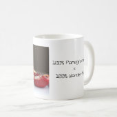 甘いPOMのザクロのコレクションのマグ コーヒーマグカップ (正面右)