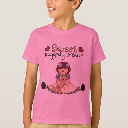 甘いRaggedy夢のTシャツ Tシャツ (正面)
