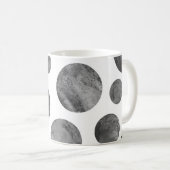 🍫甘いSips & スタイリッシュDots：居心地の良いマグカップ コーヒーマグカップ (正面右)