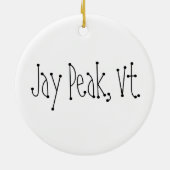 甘いsnowladyおよび基本的、《鳥》アメリカゴガラの装飾 セラミックオーナメント (裏面)