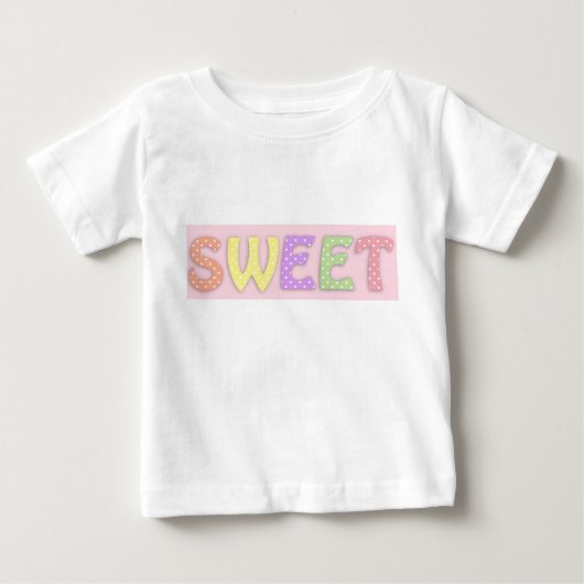 甘いTシャツ ベビーTシャツ (正面)