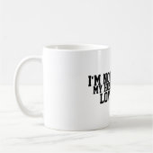 甘えおもしろいず、夫は私を愛している コーヒーマグカップ (左)