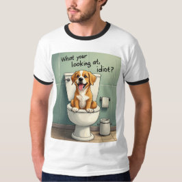 甘え切った犬 Tシャツ